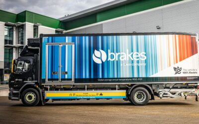 BlueSeal featured on latest zero-emission electric refrigeration vehicle from Brakes